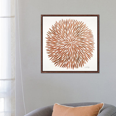 Watercolor Burst III 1 Piece Wall Art on Canvas