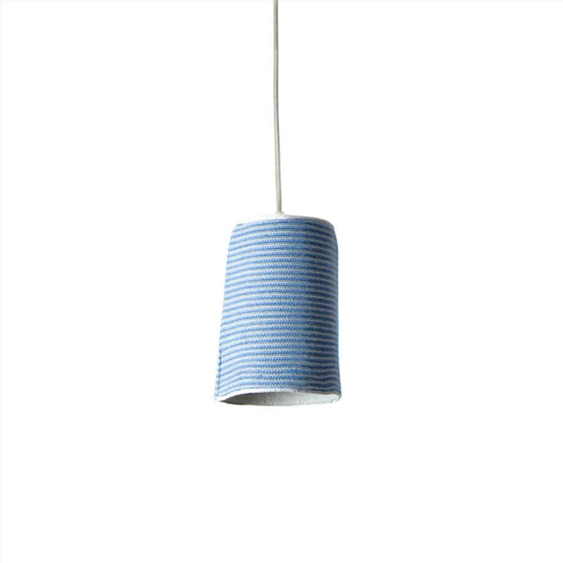 Paint 1 - Light Drum Pendant, Blue