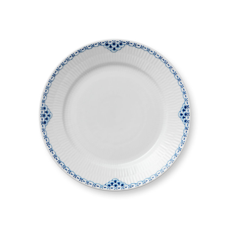 Princess Royal Copenhagen Plate, 8.7" W