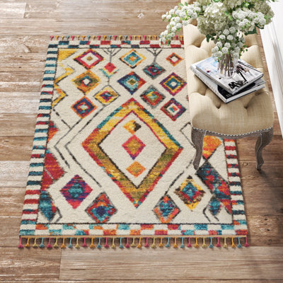 Raul Moroccan Polypropylene Rug