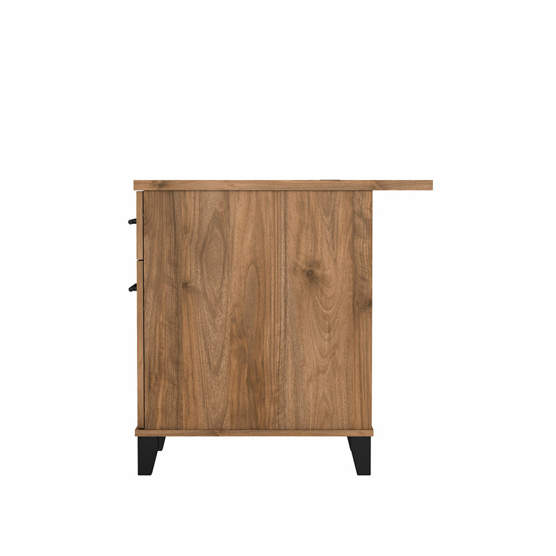 Kaionna Executive Desk, Fresh Walnut