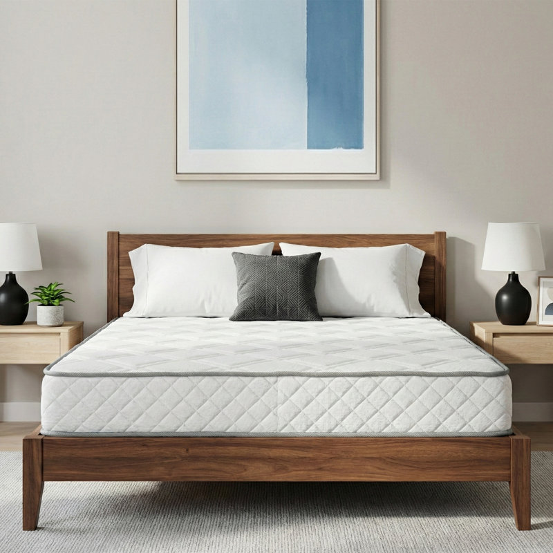 Matelas à ressorts ferme 10 po - Sleep by Wayfair ™, Lit simple, 8"