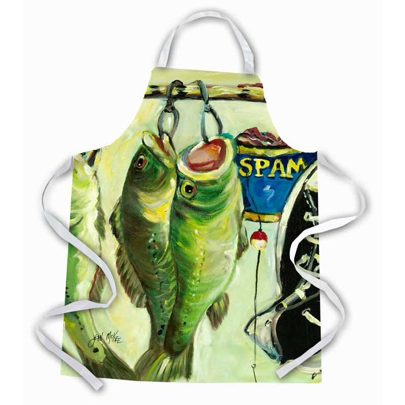 No Pattern Bib Apron