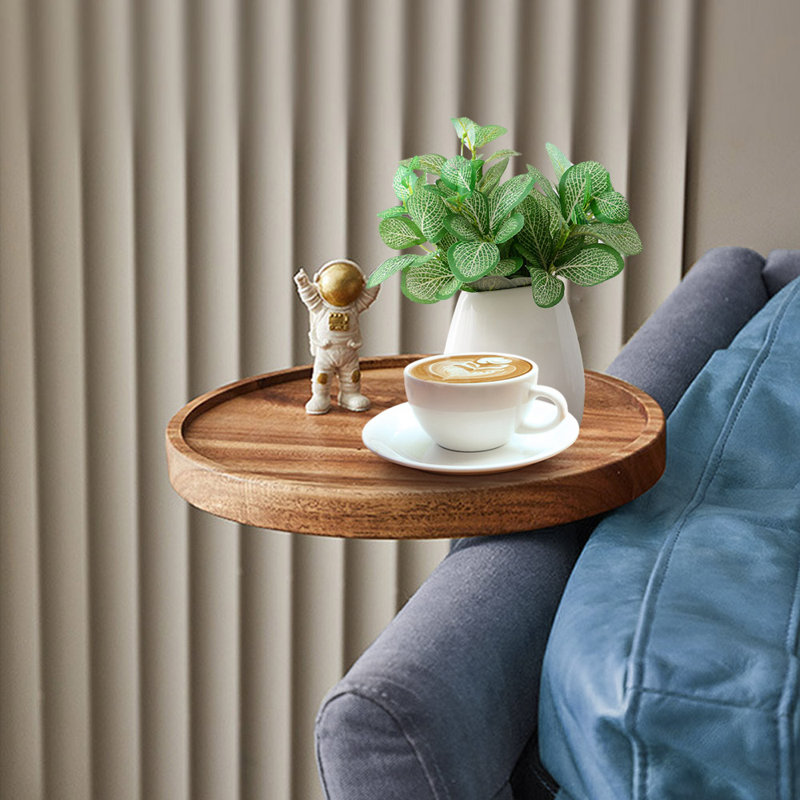 Dotcho Breakfast Tray, Acacia Wood