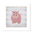 Adhésif décoratif rose Hippo Time-47831906-47482793