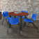 Albaugh 42" L Round Breakroom Table