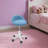 Adjustable Rolling Office Stool-887564616