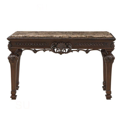 Amaiyah 54'' Marble Top Console Table