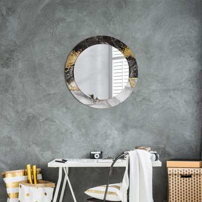 Huldar Glass Flat Wall Mirror