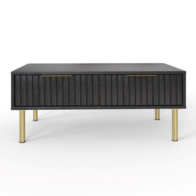 Nervata Living Four Leg Coffee Table with Storage