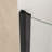 35-34 "X 72" Bifold Shower Door, 1/4"(6Mm) Tempered Glass, Aluminum Frame, Explosion Proof Film-123117954