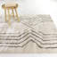 Tapis crème à rayures modernes Chrysander-861731278