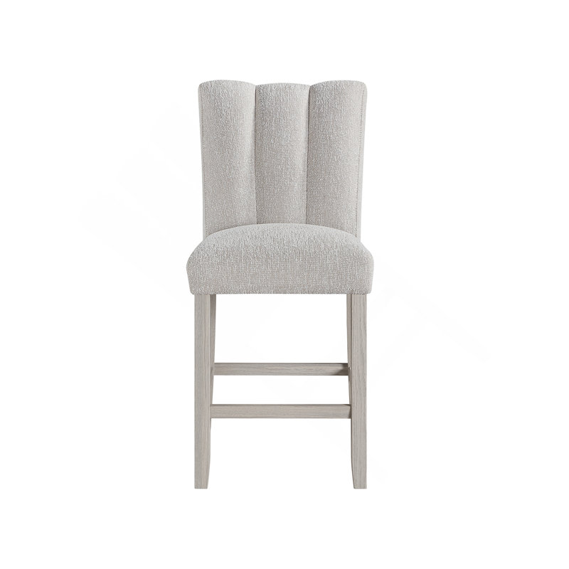 Ensemble de 2 tabourets de bar Magaly Beige