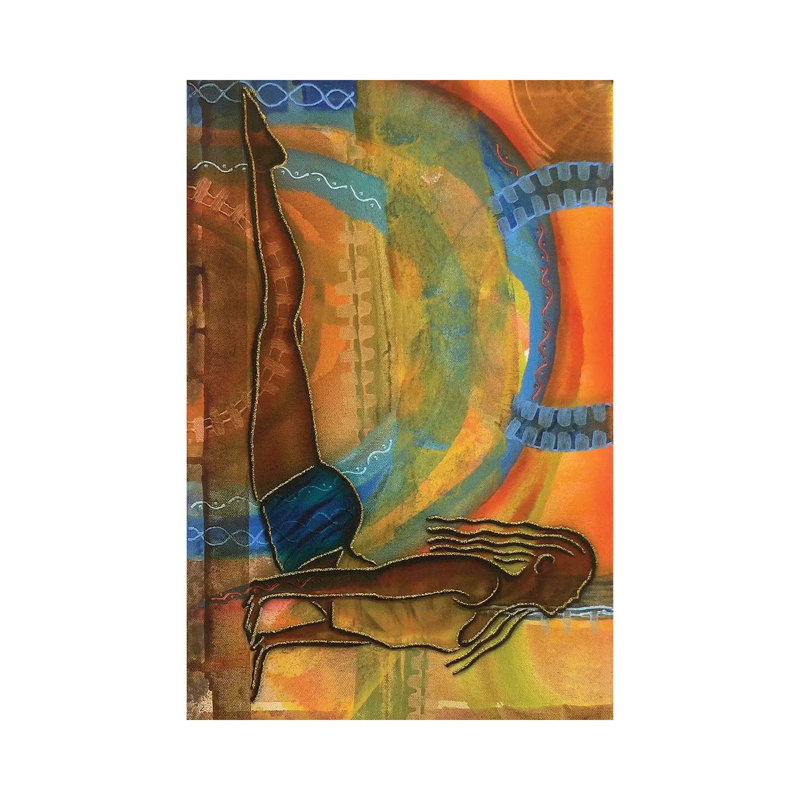 " Yoga III " by Fred Odle, 26" H x 18" W x 1.5" D
