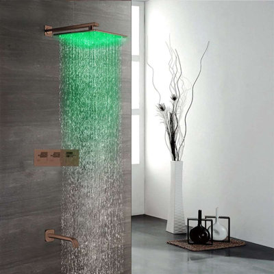 Ensemble de pomme de douche à DEL Sita Platinum qui change de couleur pour une expérience de douche relaxante de qualité supérieure