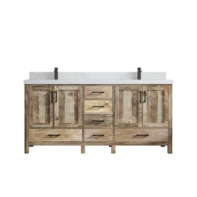 Ensemble de meuble-lavabo double 72 po Malibu