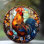 Horloge murale en bois 10 po, mouvement silencieux, à piles (piles AA non incluses), décor artistique, parfait pour les décorations