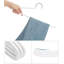 20-Pack Trousers Hangers, Metal Scarf Hangers, Non-Slip, Chrome-Plated, 38 X 13 Cm-1706472128