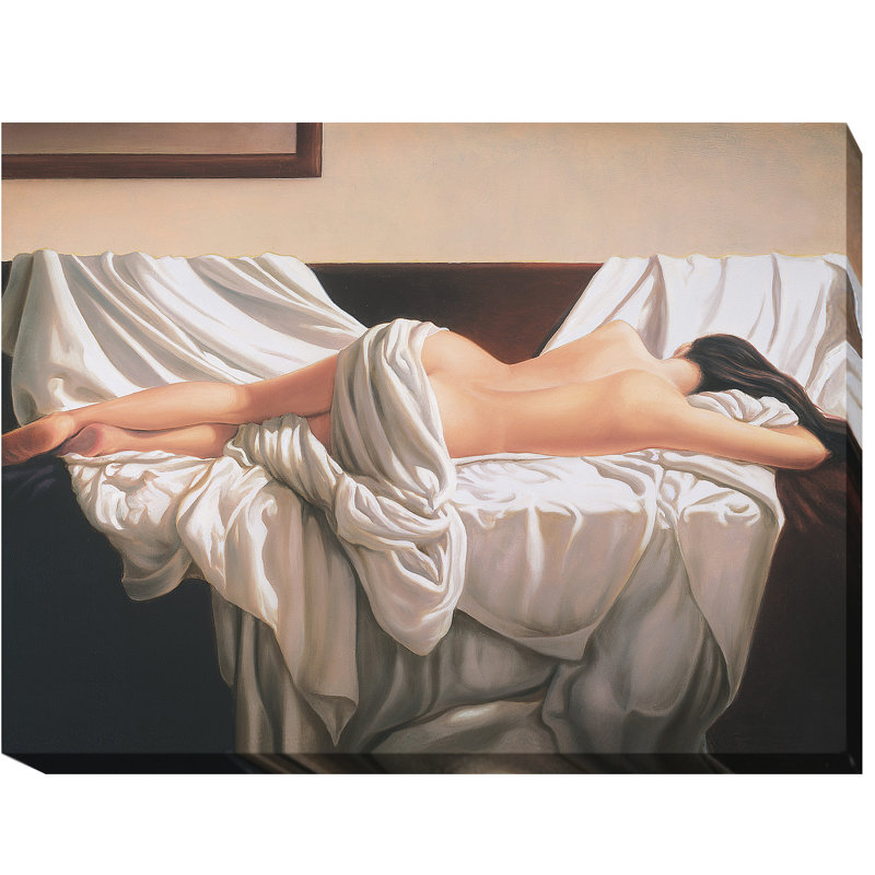 « late septembre », reproduction de peinture à l’huile sur toile tendue, H 18 po x l 24 po