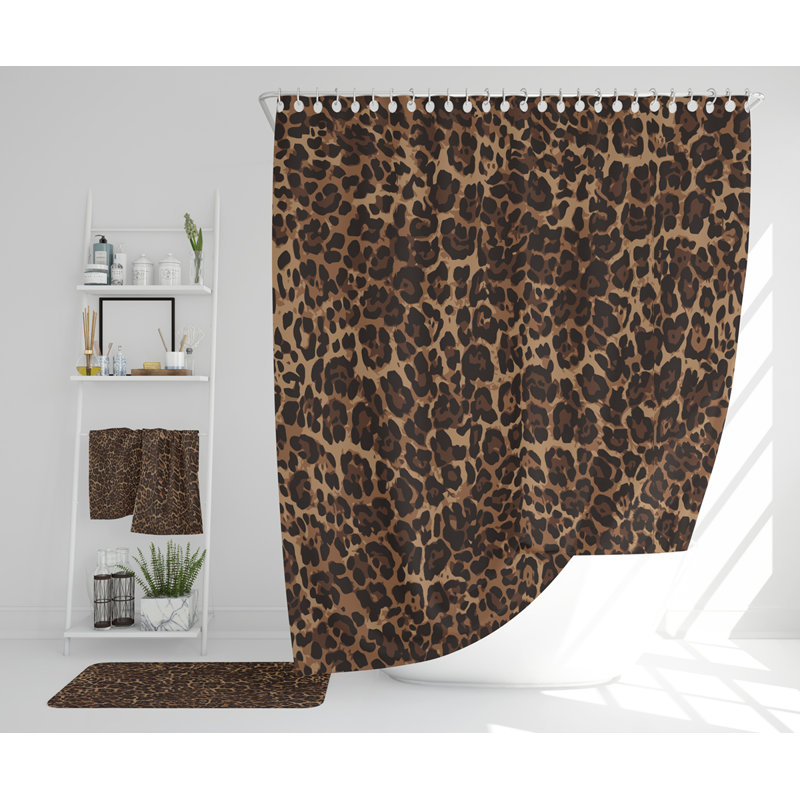 Nedko Polyester Shower Curtain Set