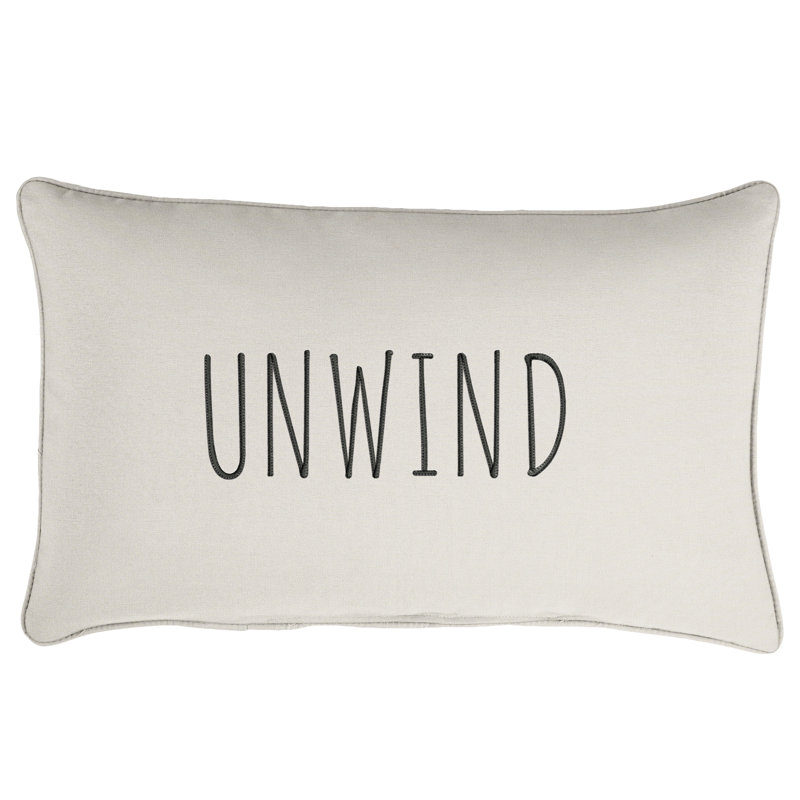  Housse et insert pour coussin d'extérieur rectangulaire Unwind, Toile Sunbrella® naturel