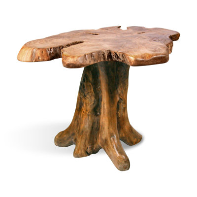 Table basse à piédestal