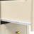 Yokota Extendable Makeup Vanity with 3 Drawers and 2 Acrylic Doors-718868471