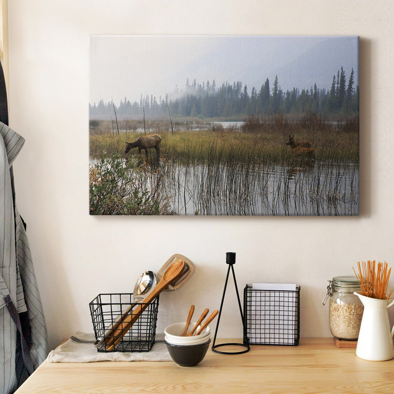 Out with the Twins Premium Gallery Wrapped Canvas - Ready to Hang, 32" H x 48" W