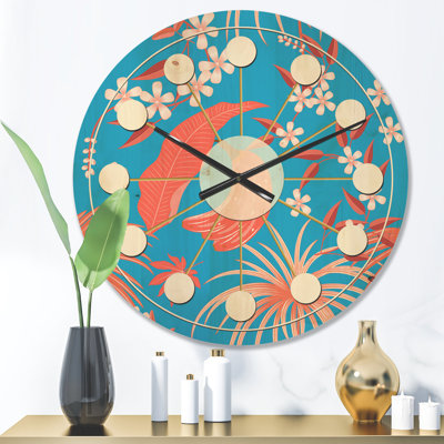 Solid Wood Wall Clock