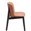 Chaise d'appoint couleur camel - Chaises 2 pièces en microfibre au design élégant et fonctionnel