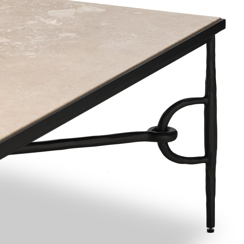 Table basse Hunsicker, Marbre lunaire