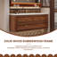 Ensemble de meuble-lavabo mural 35,43 po Retro-208173801