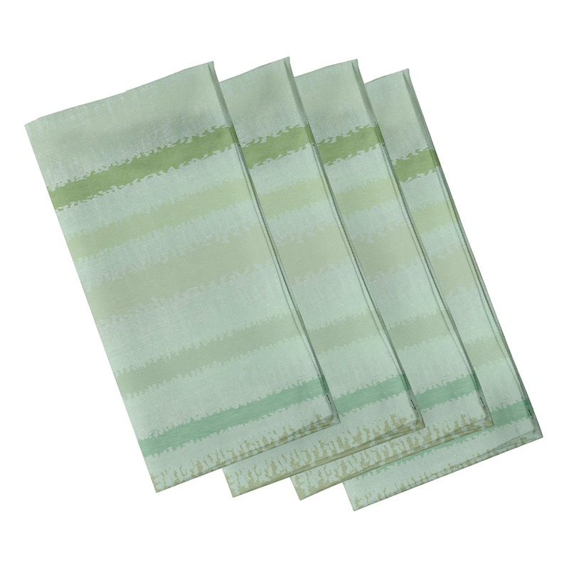 Senda Raya De Agua Napkins, Green