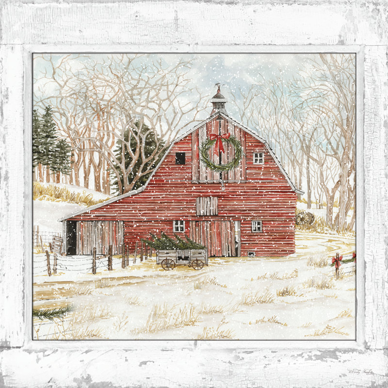 Hiver fenêtre II 2886727, H 12 po x l 12 po, Non, Toile tendue