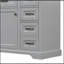 Meuble-lavabo de 36 po avec lavabo et tiroirs escamotables-119906300