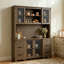 Armoire de cuisine 78,7 po H avec tablettes réglables