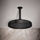 Traditional Round 10" Rainhead with Katalyst Air-Induction Spray, 2.5 Gpm