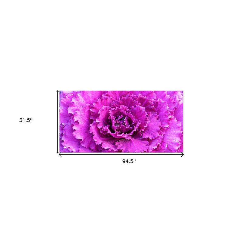 32" X 95" Pink Acrylic Hanging Wall Decor
