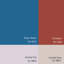 Tapis bleu marine / rouge Broden-2027457782