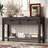 Console Table Console Table Entryway Table for Hallway Living Room with 2 Drawers and 1 Shelf-1819711259