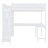 Full Loft Bed With Desk And Bookcase-2088358251