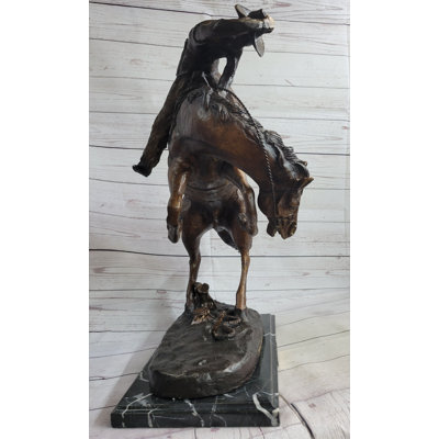 Sculpture de bronze à sonnettes par Frederic Remington