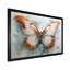 «Chemisier Orange White Butterflys Butterflys Flight I», reproduction sur toile-999339482-999339487