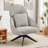 Areyah Swivel Accent Chair with Pillow Comfy Lounge Chair-865267196