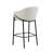 Garrion Upholstered Counter Stool with Metal Frame-869492163