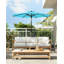 Parasol pour terrasse 9 pi Highland Dunes