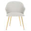 Chaise avec accoudoirs rembourrée Bardot-1054302992