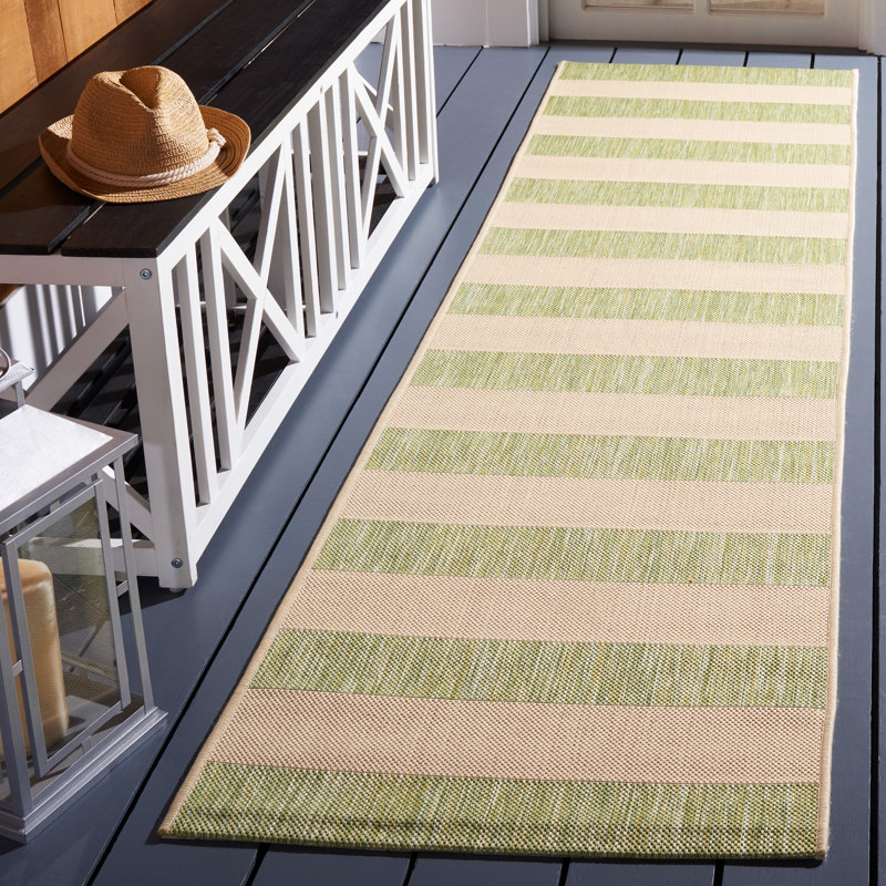 Bridgeman Performance Striped Rug, Runner 2'3" x 8'