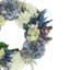 23" Spring Wreath with Hydrangeas, Lilacs and Heather