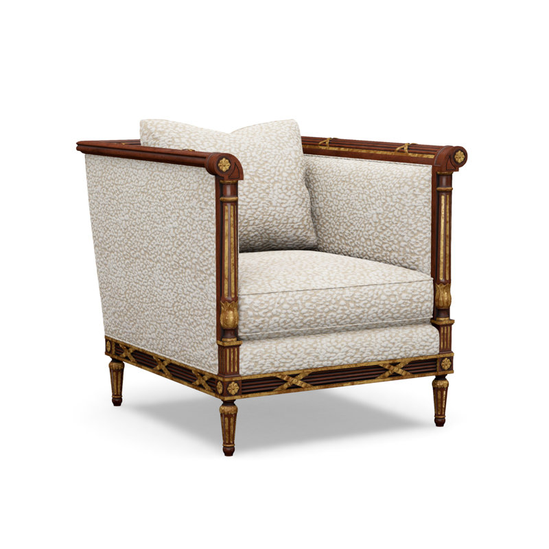The Regent's Visit  Accent Chair, Chevy Natural